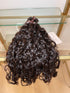 26” 250g 3A Soft curly seamless clip ins